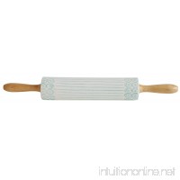 Creative Co-Op Rolling Pin with Bamboo Handles  Multicolored - B06XKN13K3